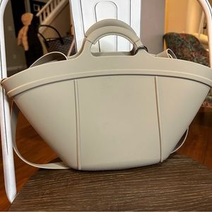 SOLD‼️ Zara Rubberized Mini Tote